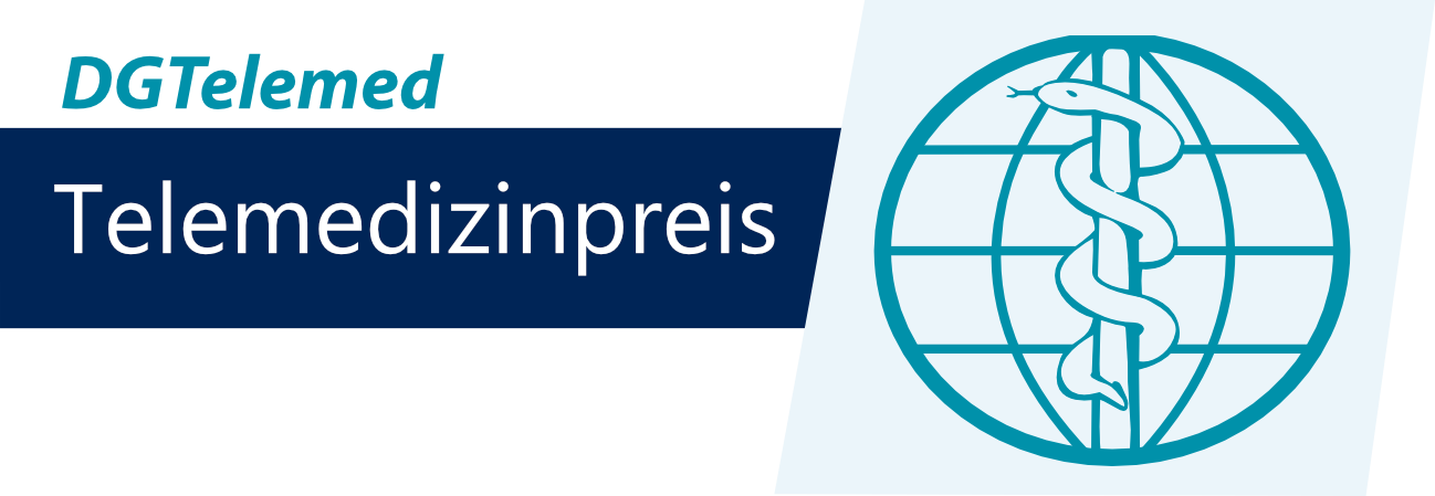 Logo Telemedizinpreis - Gewinner 2023