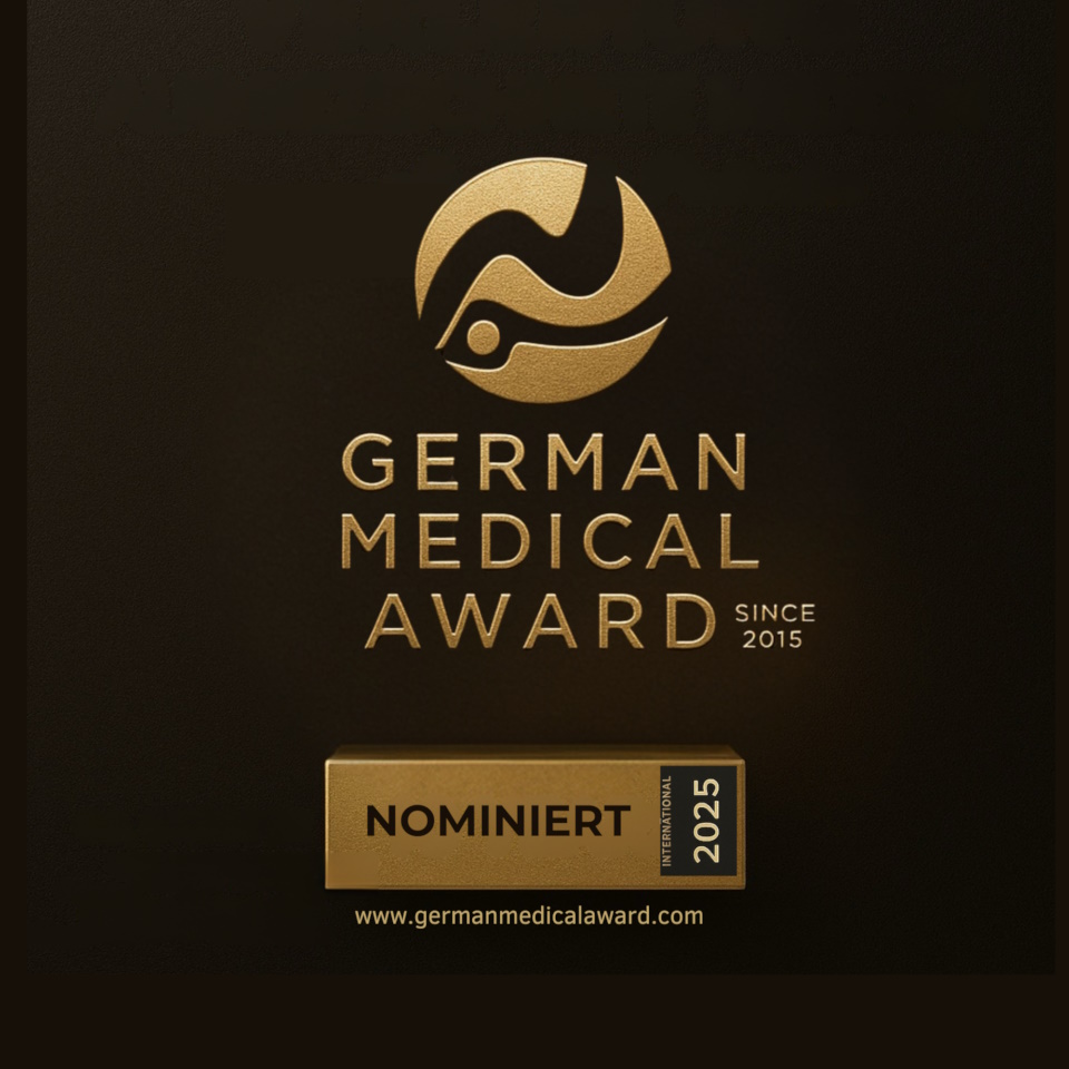 Logo German Medical Award - Nominierung 2025